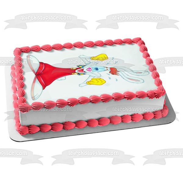Warner Brothers Movie Who Framed Roger Rabbit Edible Cake Topper Image ABPID51779