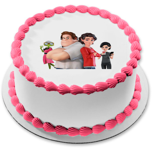 Homeward Lloyd Lightspinner Barl Lightspinner Scrap Grandma Edible Cake Topper Image ABPID51688