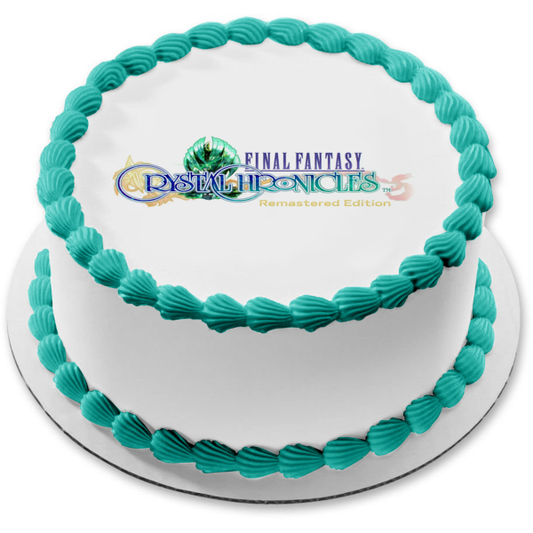 Final Fantasy Crystal Chronicles Remastered Edition Edible Cake Topper Image ABPID51787