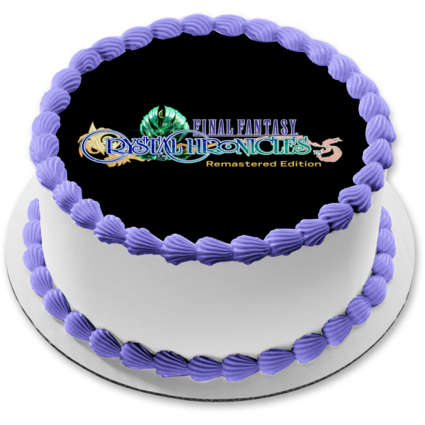 Final Fantasy Crystal Chronicles Remastered Edition Edible Cake Topper Image ABPID51879