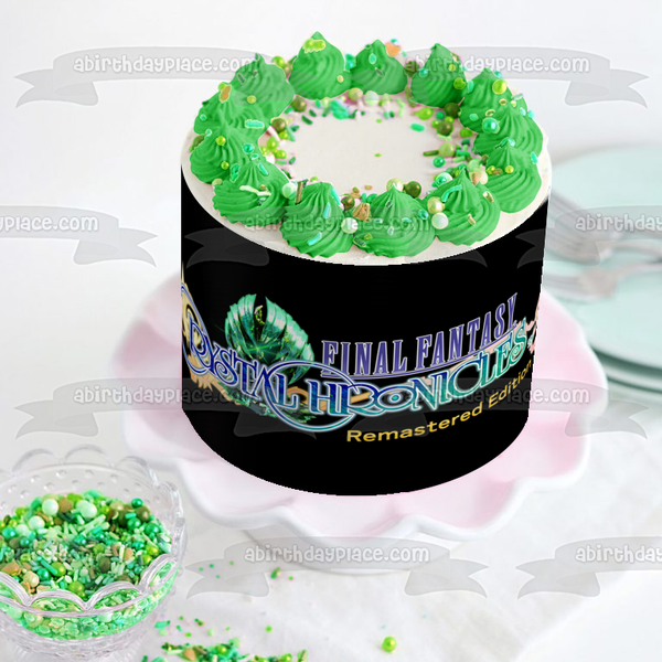 Final Fantasy Crystal Chronicles Remastered Edition Edible Cake Topper Image ABPID51879