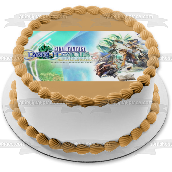 Final Fantasy Crystal Chronicles Remastered Edition Clavats Edible Cake Topper Image ABPID51880