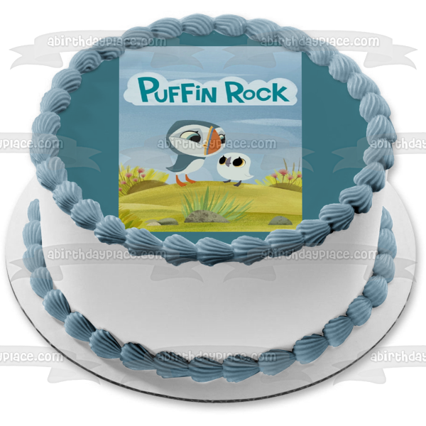 Puffin Rock Baba Oona Edible Cake Topper Image ABPID52030