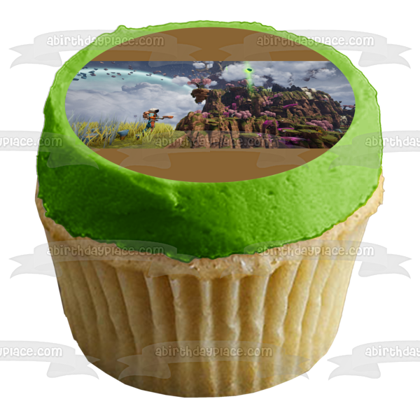 Journey to the Savage Planet Human Planetary-26 Edible Cake Topper Image ABPID51887