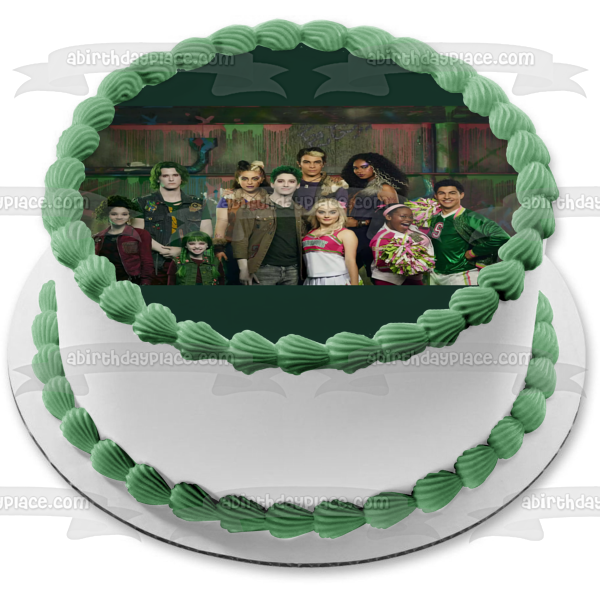 ZOMBIES 3 Wynter Wyatt Zed y Lacey Imagen comestible para decoración de tarta ABPID56424 