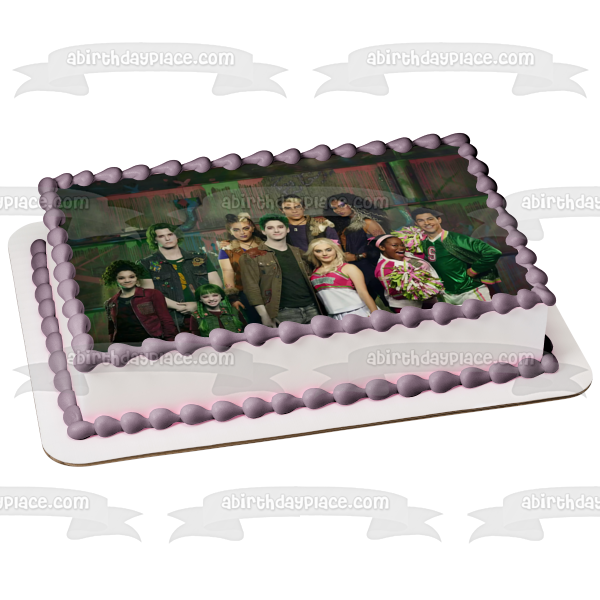 ZOMBIES 3 Wynter Wyatt Zed y Lacey Imagen comestible para decoración de tarta ABPID56424 