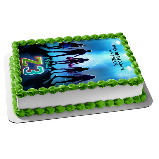 Z-O-M-B-I-E-S 3 They Bam Down We Rise Up Zed Lacey Wynter Edible Cake Topper Image ABPID56425