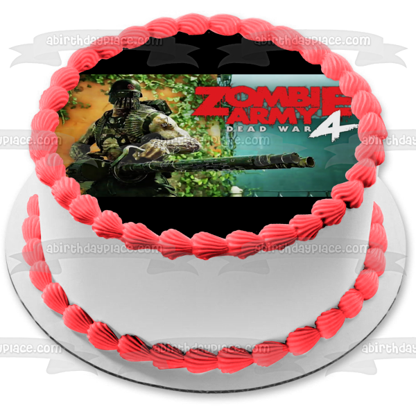 Zombie Army 4: Dead War Edible Cake Topper Image ABPID51905