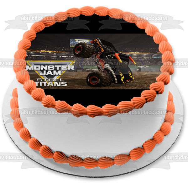 Imagen comestible para tarta de Monster Jam Steel Titans Monster Truck ABPID51910 