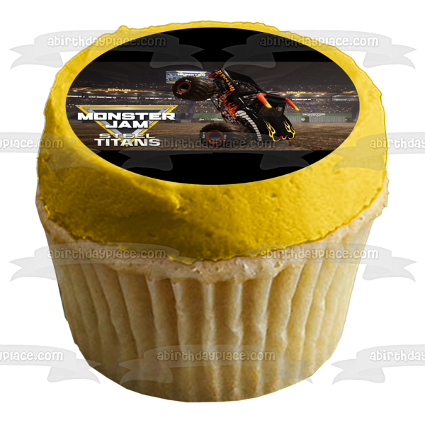 Imagen comestible para tarta de Monster Jam Steel Titans Monster Truck ABPID51910 