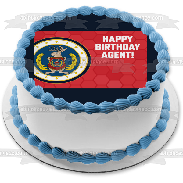 Odd Squad Logo Happy Birthday Agent Personalize Your Name Edible Cake Topper Image ABPID52126