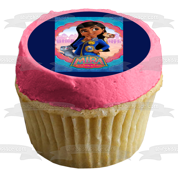 Mira Royal Detective Mikku Chikku Edible Cake Topper Image ABPID52156