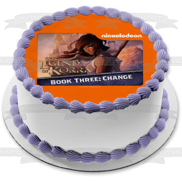 The Legend of Korra Book Three: Change Edible Cake Topper Image ABPID52431