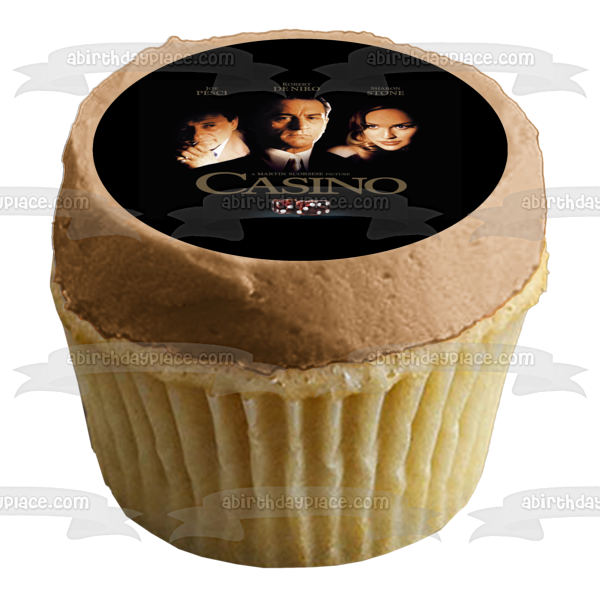 Casino Movie Gangster Edible Cake Topper Image ABPID52298