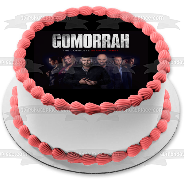 Gomorrah TV Show Gangster Edible Cake Topper Image ABPID52299