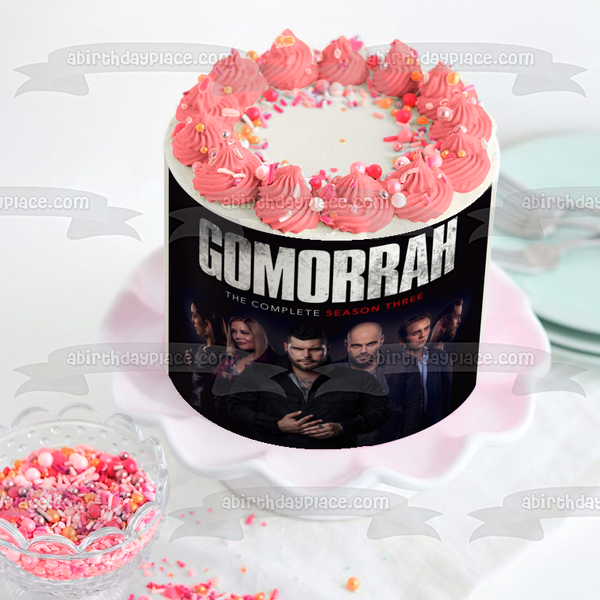 Gomorrah TV Show Gangster Edible Cake Topper Image ABPID52299