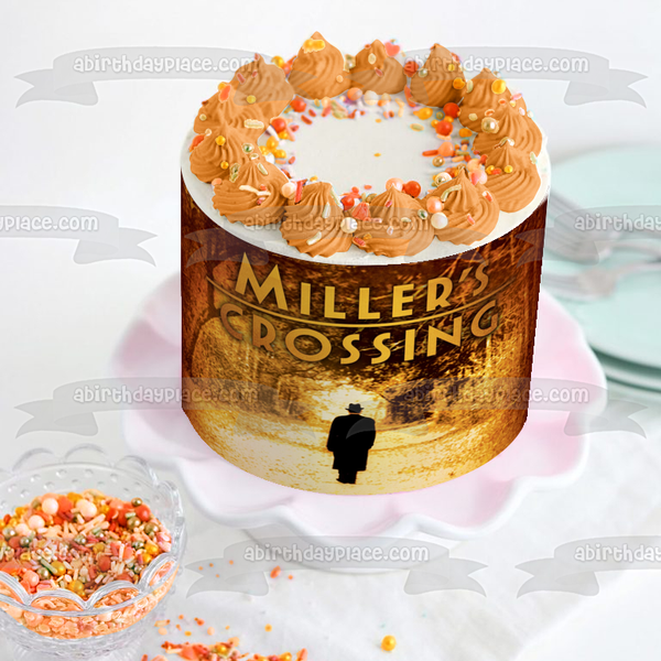 Miller's Crossing Movie Gangster Edible Cake Topper Image ABPID52313