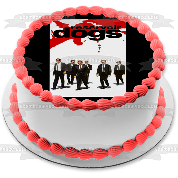 Reservoir Dogs Movie Gangster Edible Cake Topper Image ABPID52316