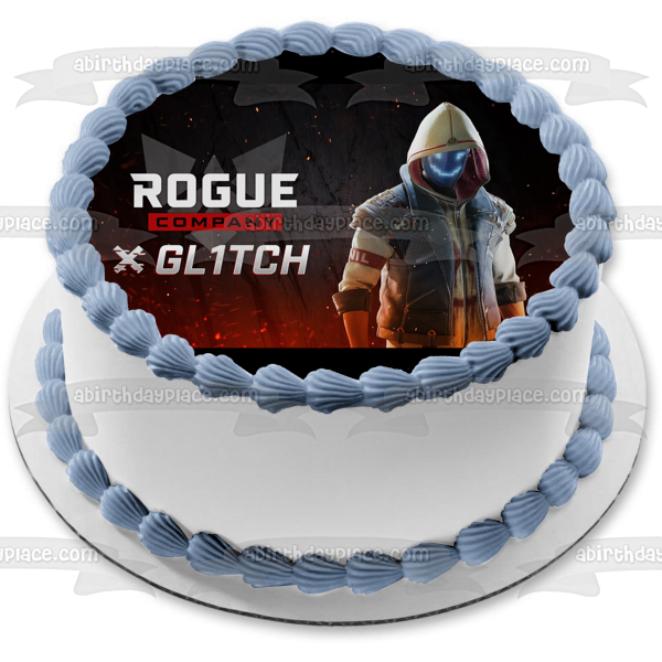 Rogue Company X Glitch Edible Cake Topper Image ABPID52331