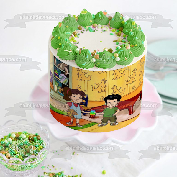 Dragon Tales Kids TV Show Emmy Max Edible Cake Topper Image ABPID52950