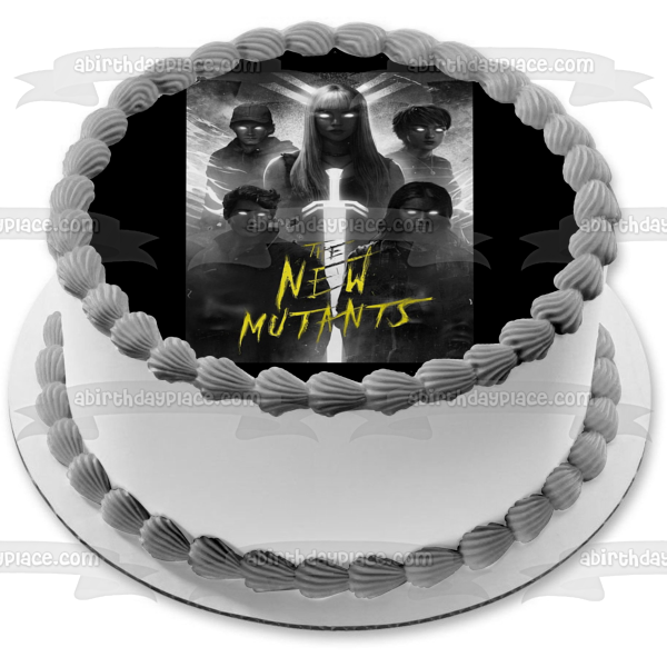 Marvel the New Mutants Magik Wolfsbane Cannonball Edible Cake Topper Image ABPID52984