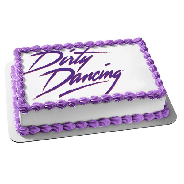 Dirty Dancing Edible Cake Topper Image ABPID53009