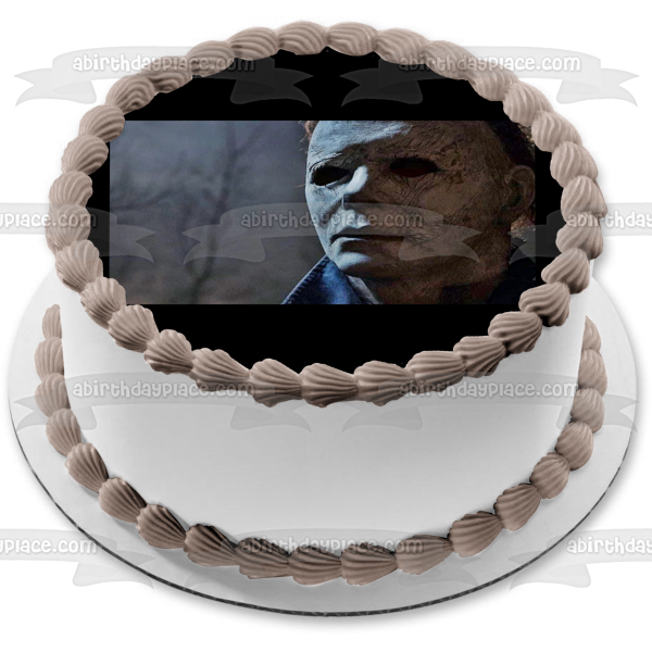 Halloween Michael Myers Classic Horror Film Edible Cake Topper Image ABPID52795