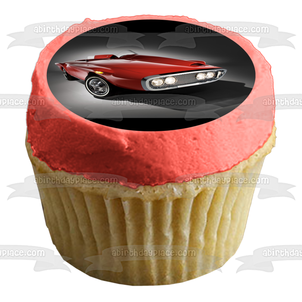 Plymouth Xnr Concept Car Edible Cake Topper Image ABPID52817