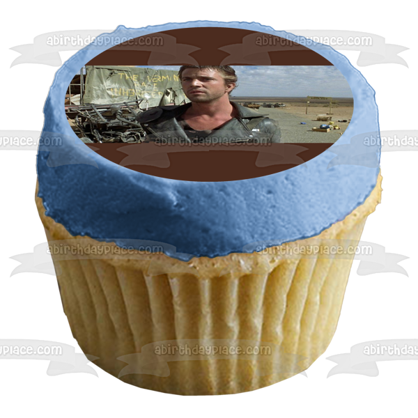 Mad Max Mel Gibson Classic Movie Edible Cake Topper Image ABPID52839
