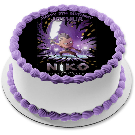 Niko and the Sword of Light Edible Cake Topper Image ABPID56445