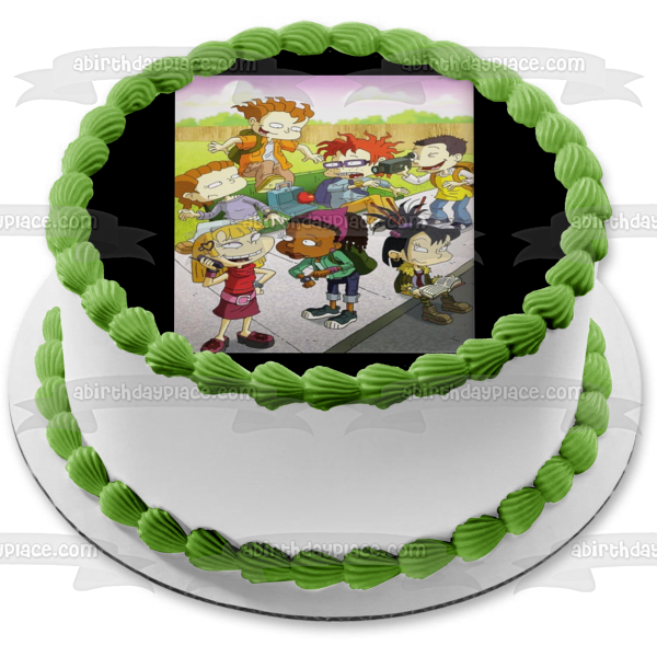Nickelodeon Rugrats All Grown Up Tommy Angelica Susie Phil Lil Chuckie Kimi Edible Cake Topper Image ABPID53305