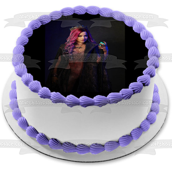 Disney Descendants2 Audrey Daughter of Aurora Queen of Mean Edible Cake Topper Image ABPID53182