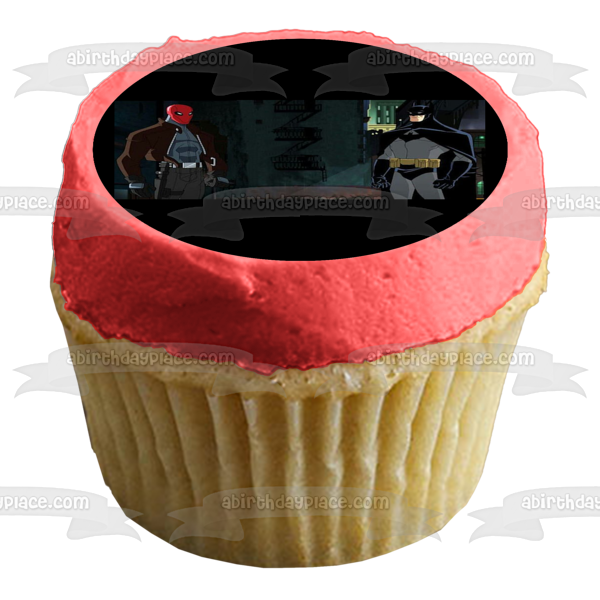 DC Comics Jason Todd Batman: Under the Red Hood Animated TV Show Edible Cake Topper Image ABPID53339