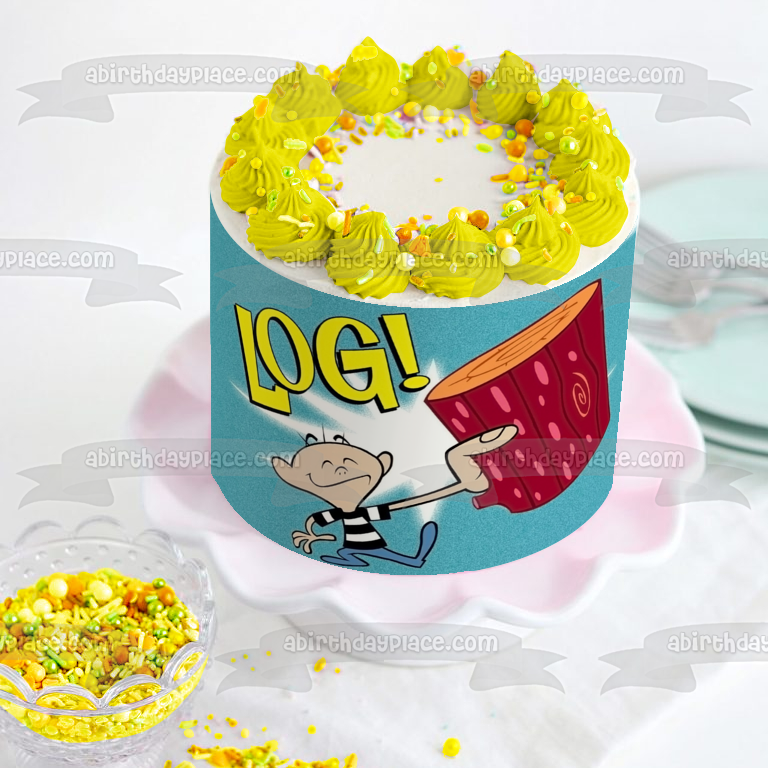 10+ Best The Ren & Stimpy Show Birthday Cake Ideas and Designs (2026) 11 Nickelodeon Ren and Stimpy Log Commercial Animated TV Show Cartoon Edi – A Birthday Place