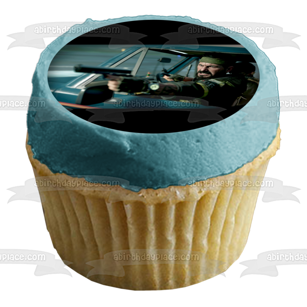 Call of Duty Black Ops Cold War Shooter Video Game Edible Cake Topper Image ABPID53371