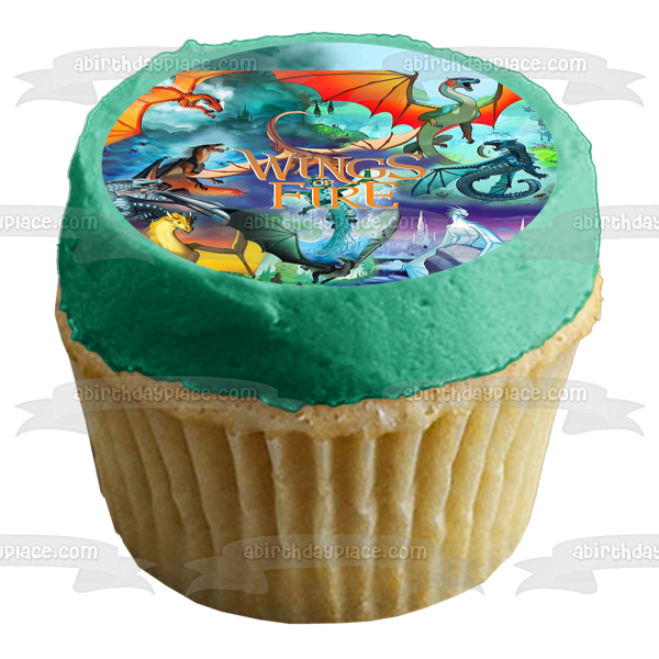 Wings of Fire Dragons Poster Edible Cake Topper Image ABPID56460