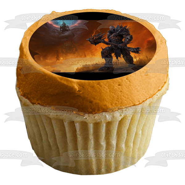 World of Warcraft: Shadowlands Lich King Edible Cake Topper Image ABPID53392