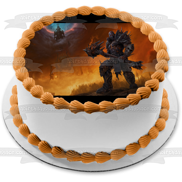 World of Warcraft: Shadowlands Lich King Edible Cake Topper Image ABPID53392