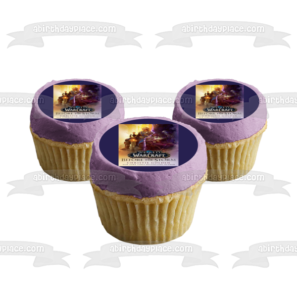 Before the Storm (World of Warcraft): A Novel Book Cover Edible Cake Topper Image ABPID53397
