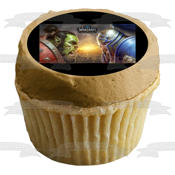 World of Warcraft Battle for Azeroth Thrall Edible Cake Topper Image ABPID53398