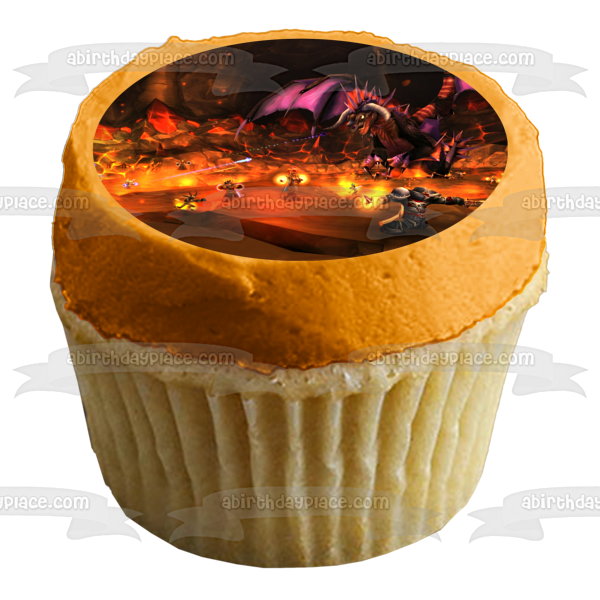 World of Warcraft Onyxia Edible Cake Topper Image ABPID53402