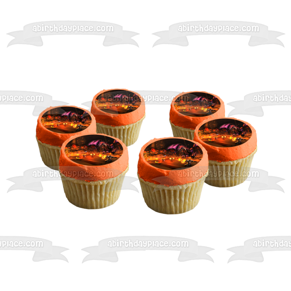 World of Warcraft Onyxia Edible Cake Topper Image ABPID53402