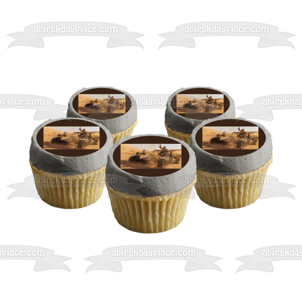 Imagen comestible para tarta comestible con satélite de la Guerra Fría de Call of Duty Black Ops ABPID53405 