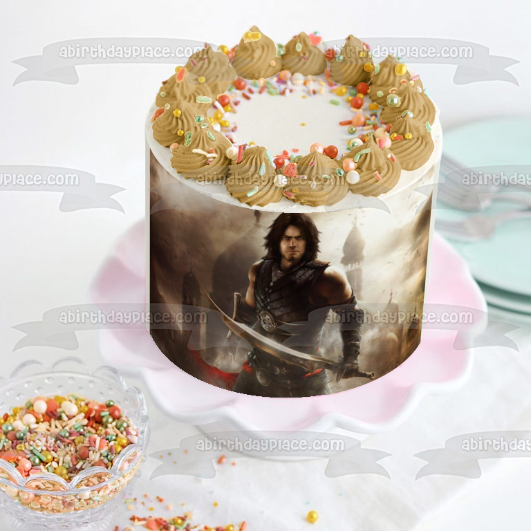 Prince of Persia the Forgotten Sands Edible Cake Topper Image ABPID53409