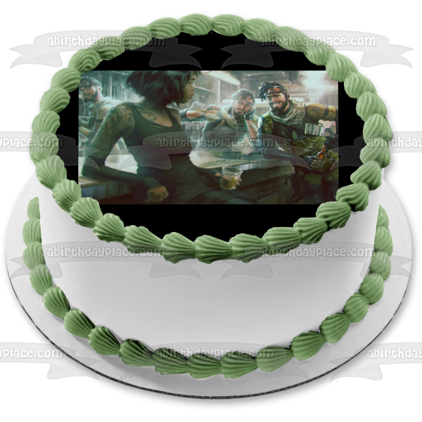 Apex Legends Mirage Edible Cake Topper Image ABPID53433