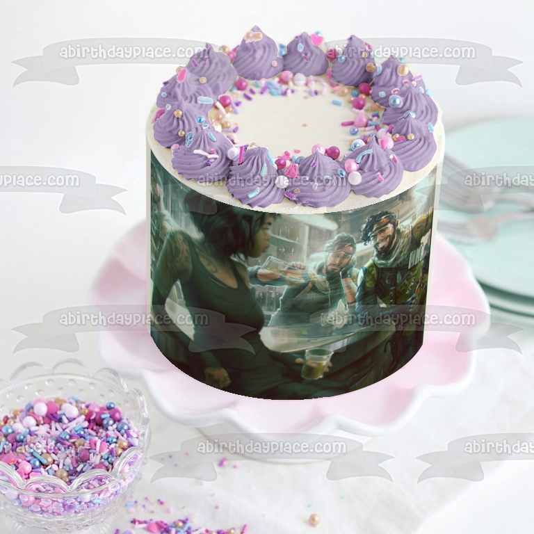 Apex Legends Mirage Edible Cake Topper Image ABPID53433