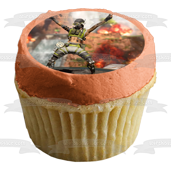 Apex Legends Octane Edible Cake Topper Image ABPID53434