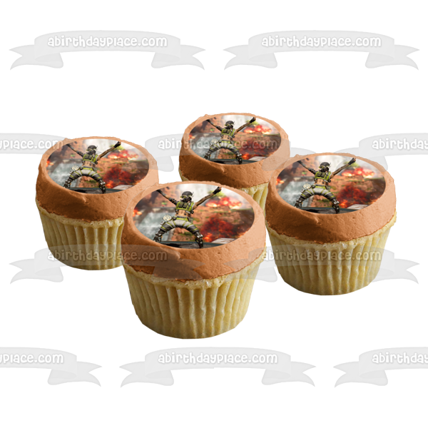 Apex Legends Octane Edible Cake Topper Image ABPID53434