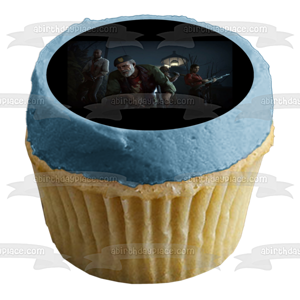 Imagen comestible para tarta de Left 4 Dead 2 Bill Coach Ellis Francis ABPID53462 