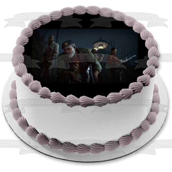 Imagen comestible para tarta de Left 4 Dead 2 Bill Coach Ellis Francis ABPID53462 